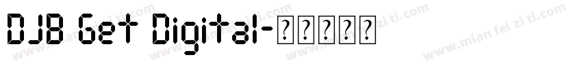 DJB Get Digital字体转换